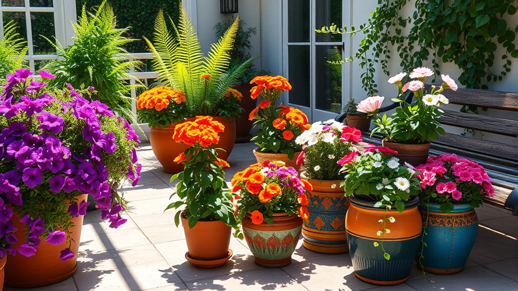 top 15 patio flower ideas