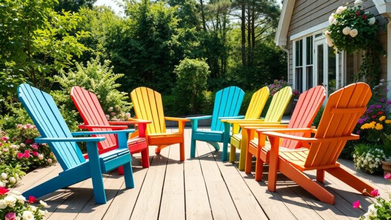 top adirondack chair color trends