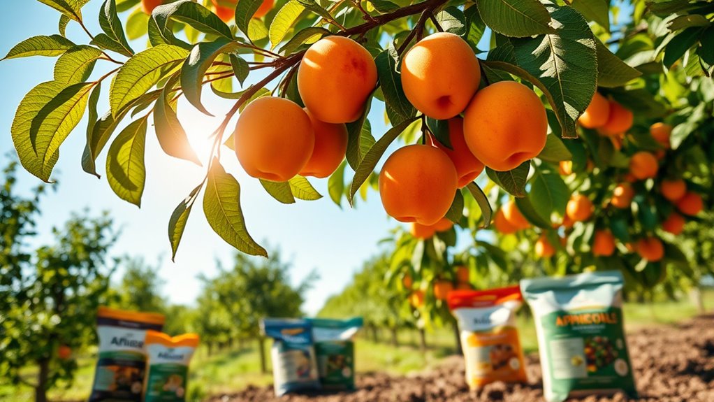 top apricot tree fertilizers