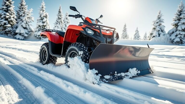 top atv snow plows
