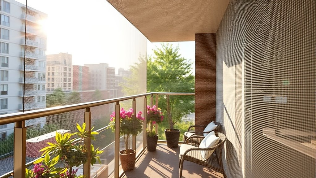 top balcony bug nets