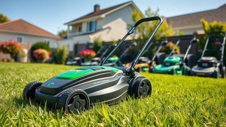 top battery powered lawn mowers