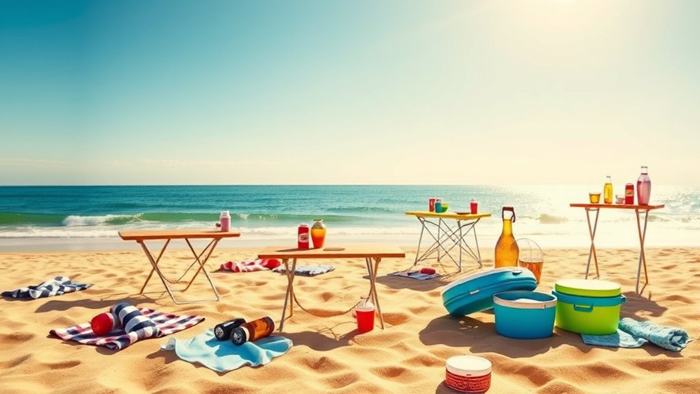 top beach sand tables