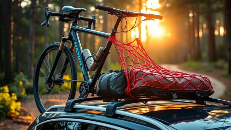 top bike rack cargo nets