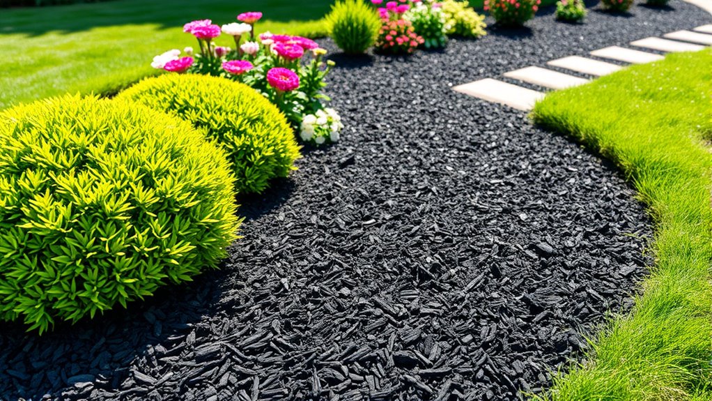 top black mulch selection
