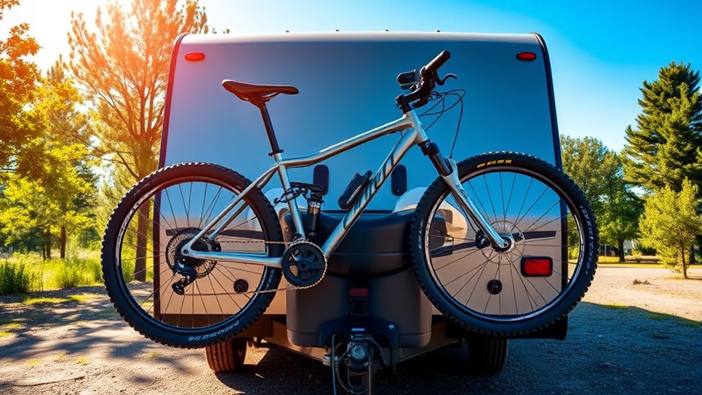 top bumper bike racks