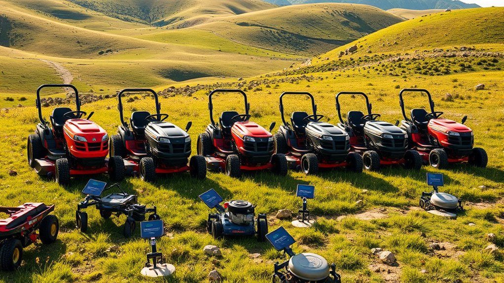 top bumpy lawn mowers