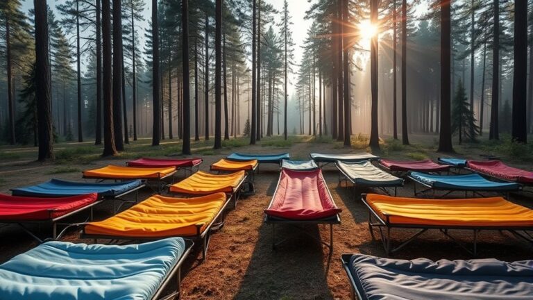 top camping cot mattress options