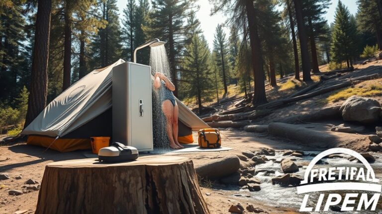 top camping shower options