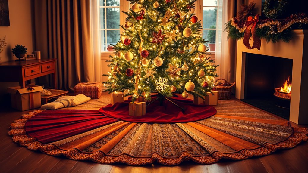 top christmas tree skirt picks