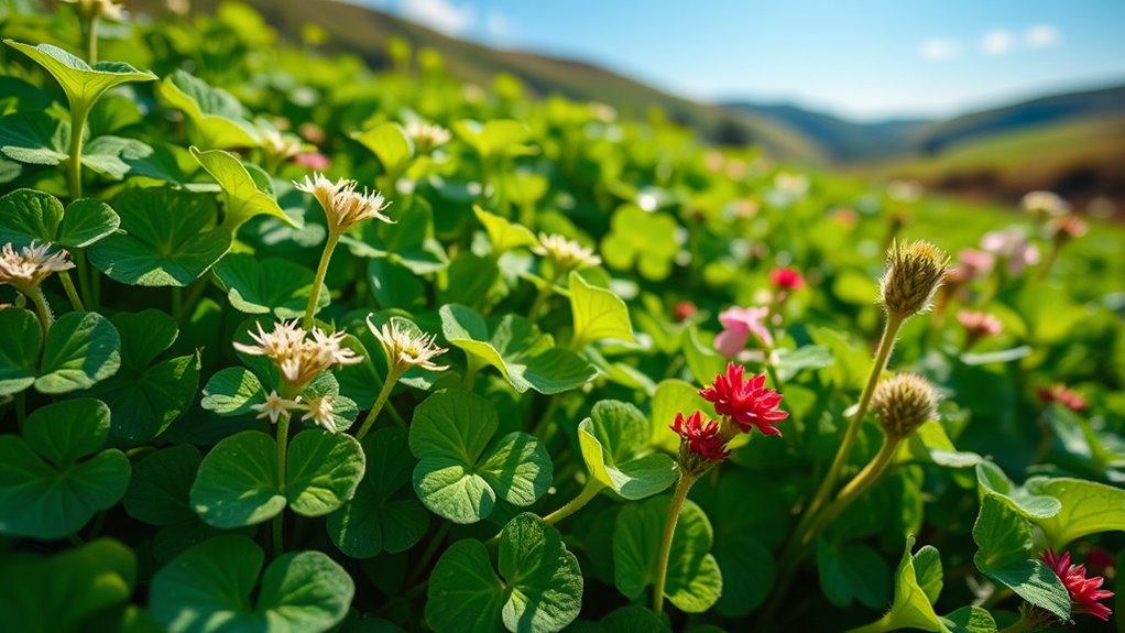 top clover nitrogen fixers