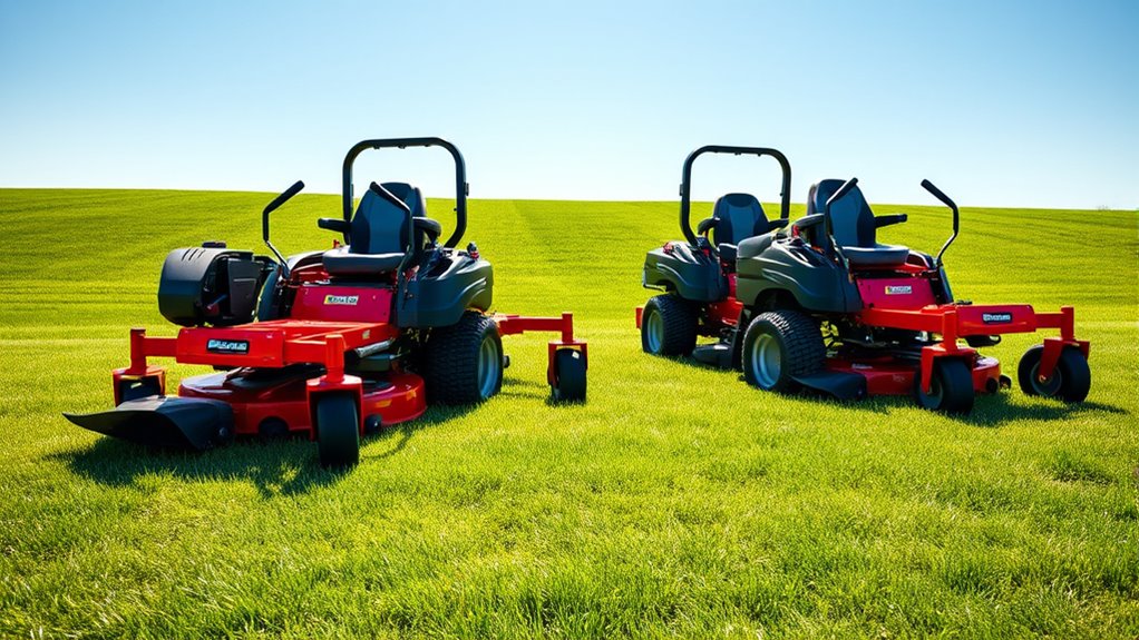top commercial zero turn mowers