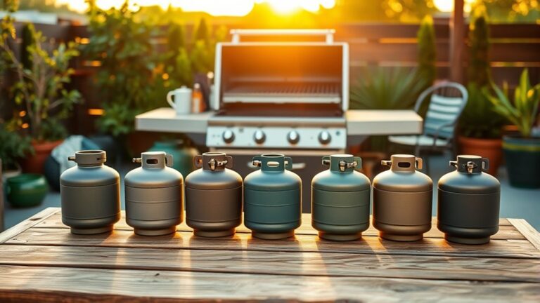 top compact grill gas tanks