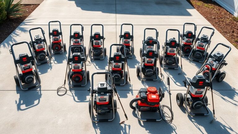 top concrete driveway pressure washers