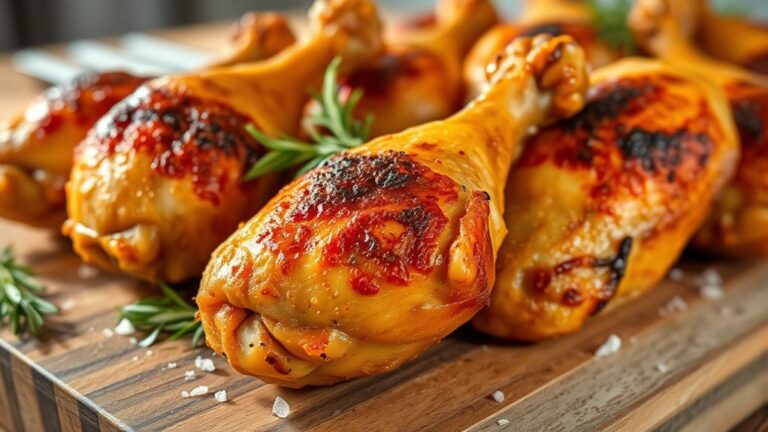 top crispy chicken legs