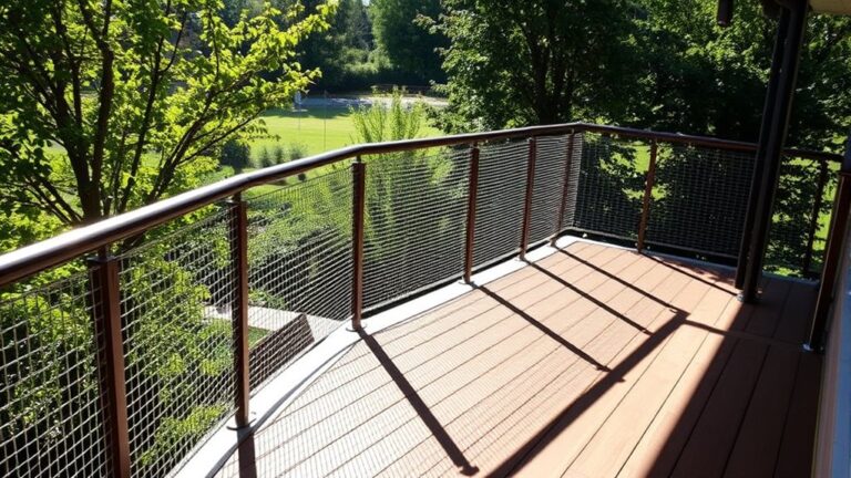 top deck railing netting