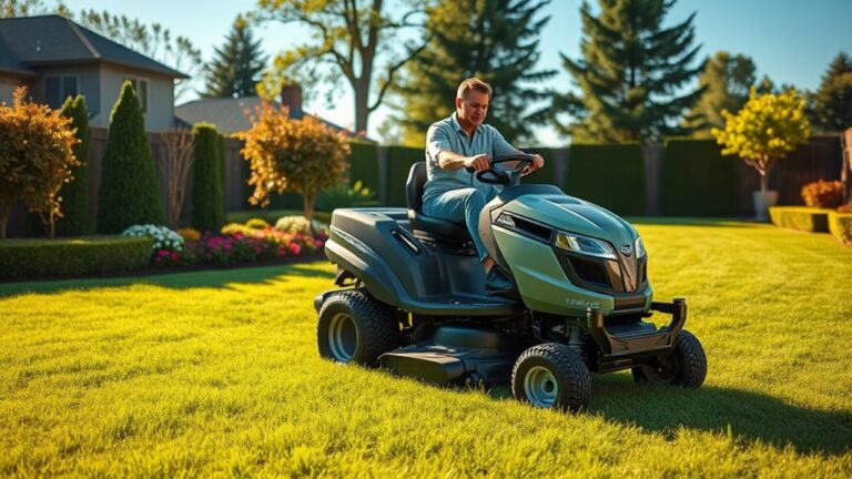 top electric lawn mowers