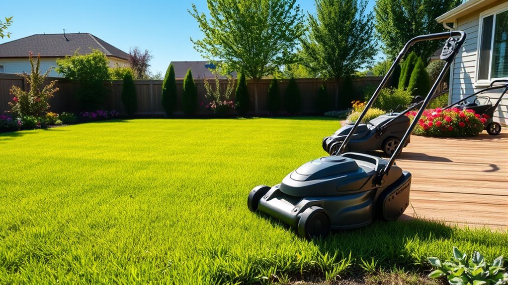top electric mowers with rollers