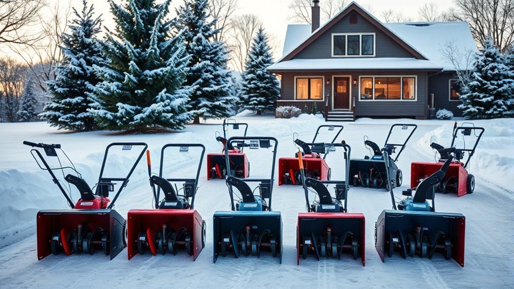 top electric snow blowers