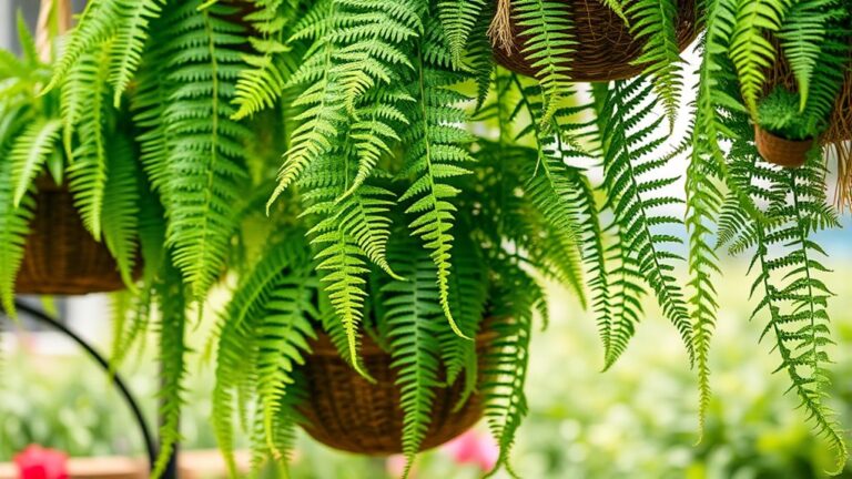 top ferns for hanging baskets