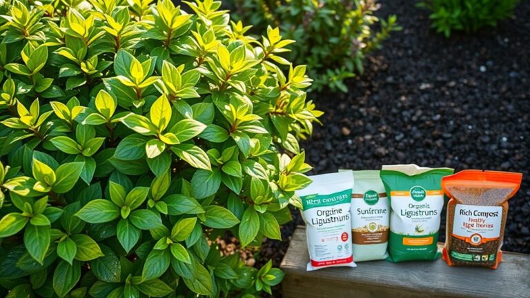 top fertilizers for sunshine ligustrum