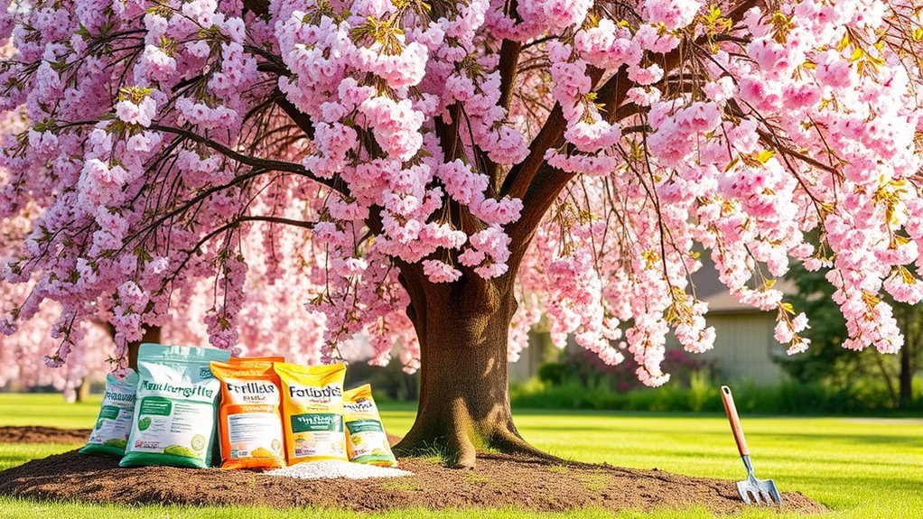 top fertilizers for weeping cherry