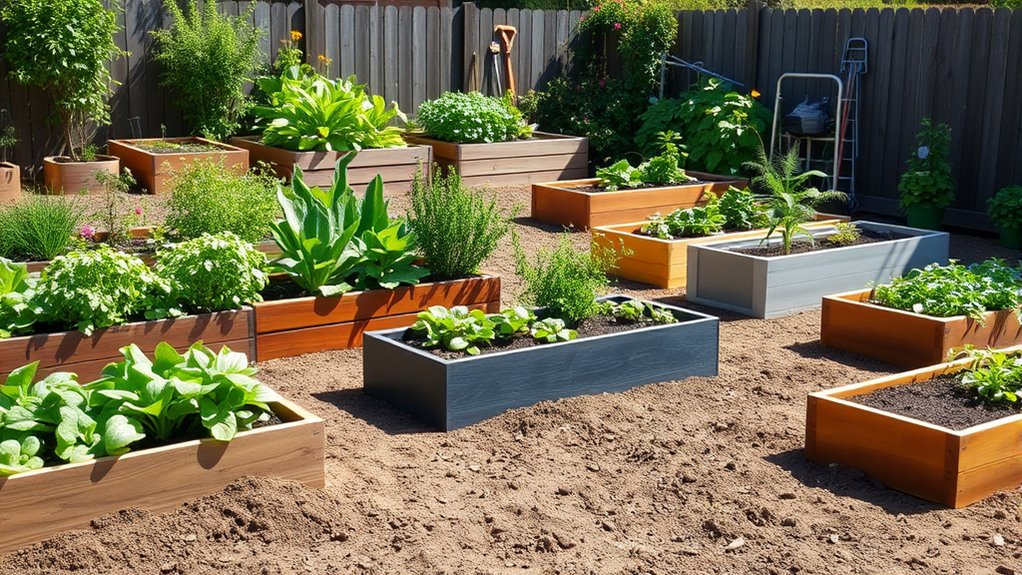 top garden bed selections