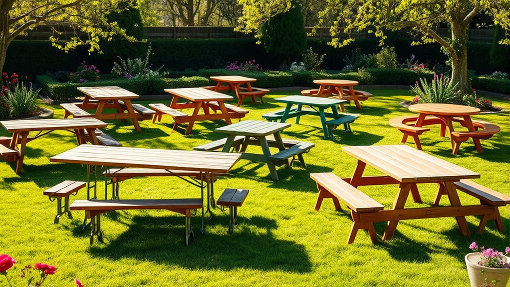 top garden picnic table picks