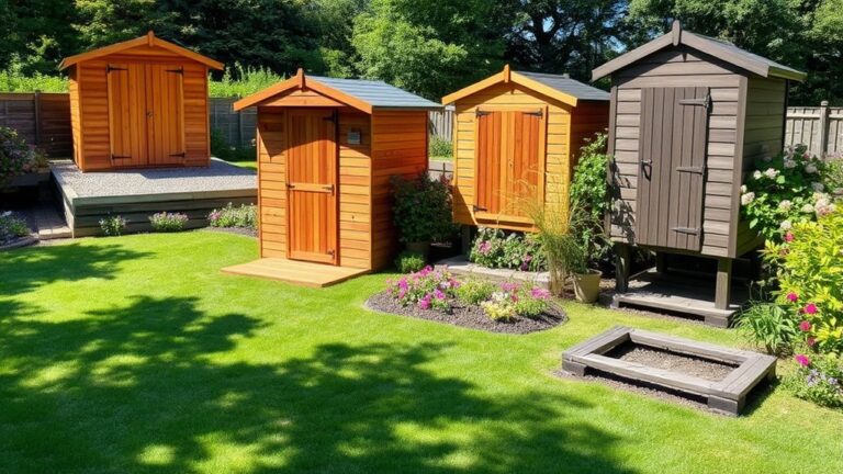 top garden shed foundations