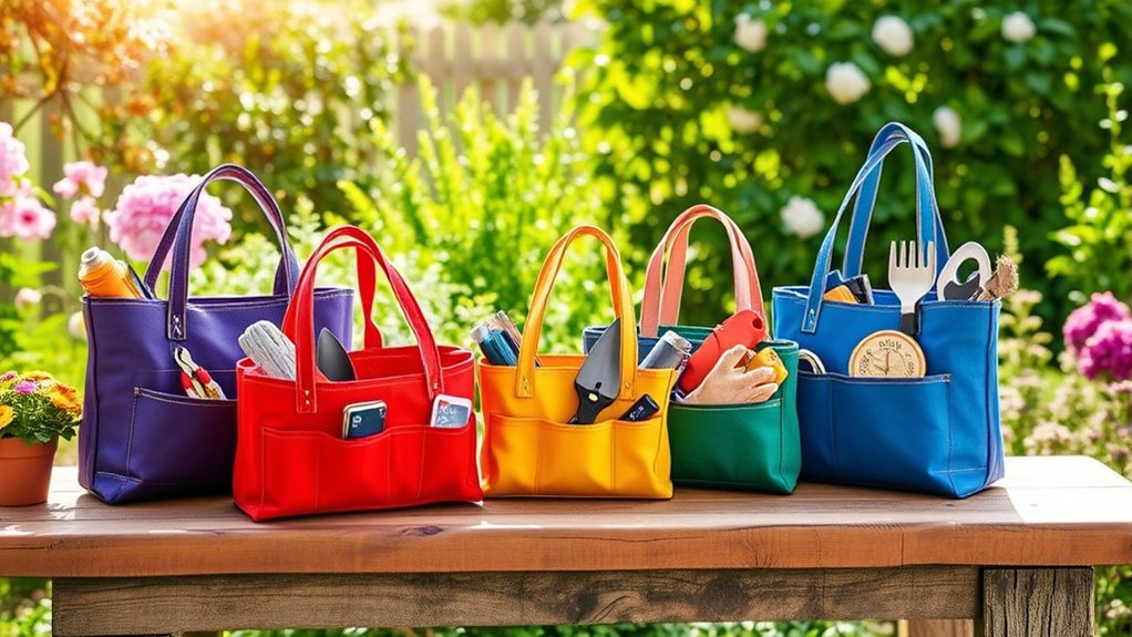 top garden tool tote bags