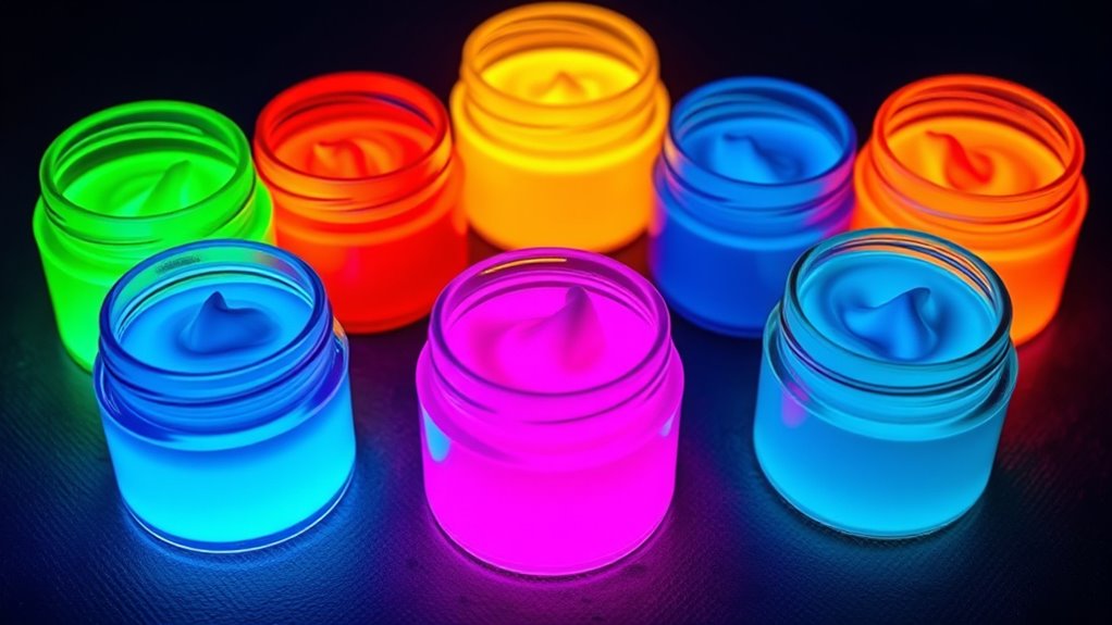 top glow in the dark paints