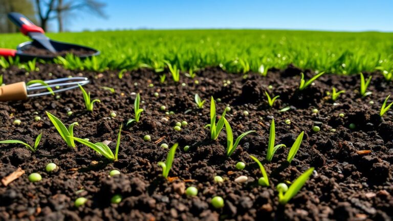 top grass seed soil