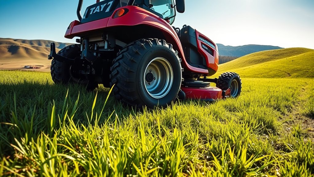 top hill mowing machines