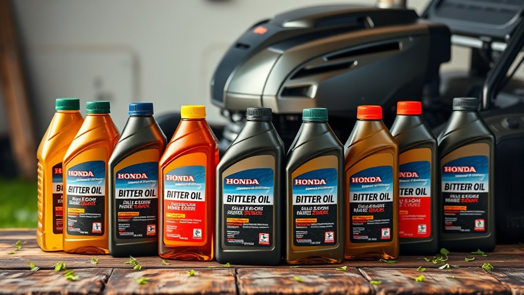 top honda mower engine oils