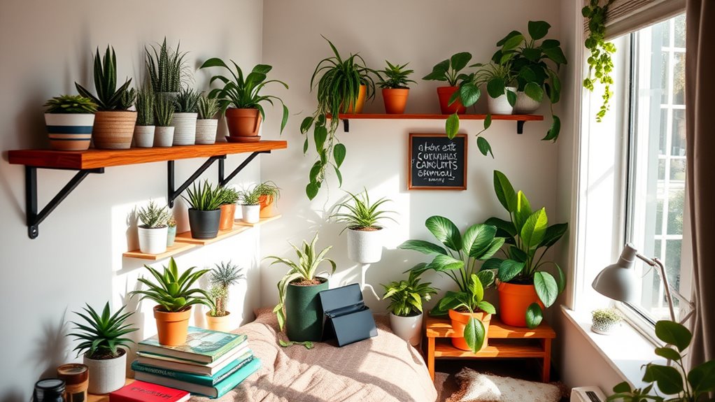 top indoor plants for dorms