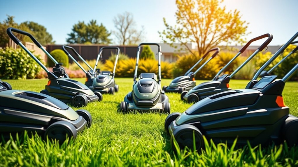 top ion battery lawn mowers