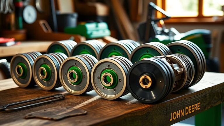 top john deere spindle pulleys