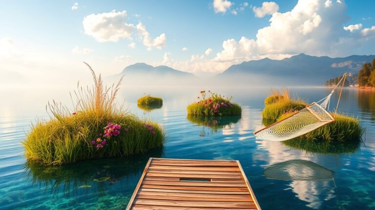 top lakeside floating islands