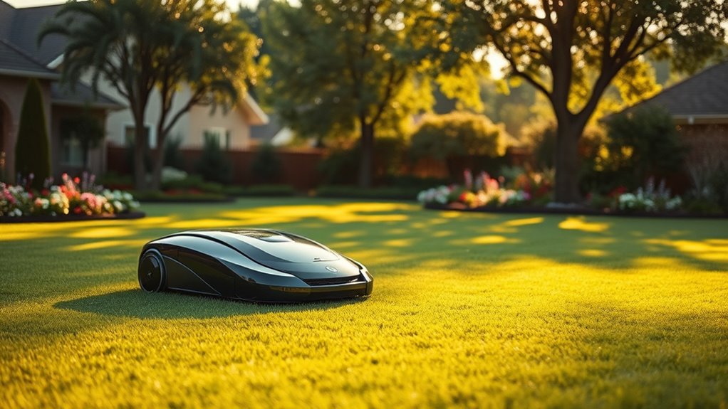 top large lawn robot mowers