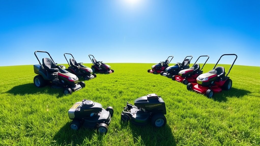 top large yard mowers