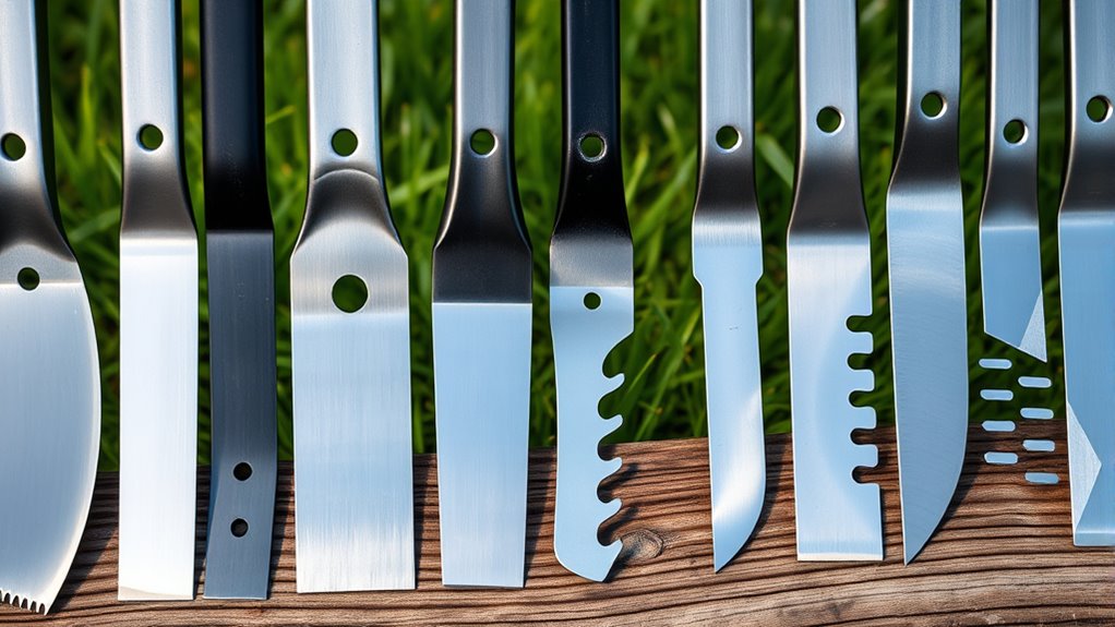 top lawn mower blade reviews