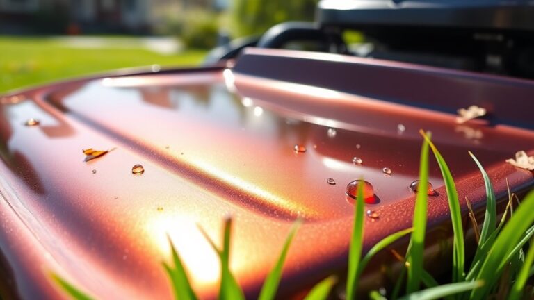 top lawn mower deck coatings