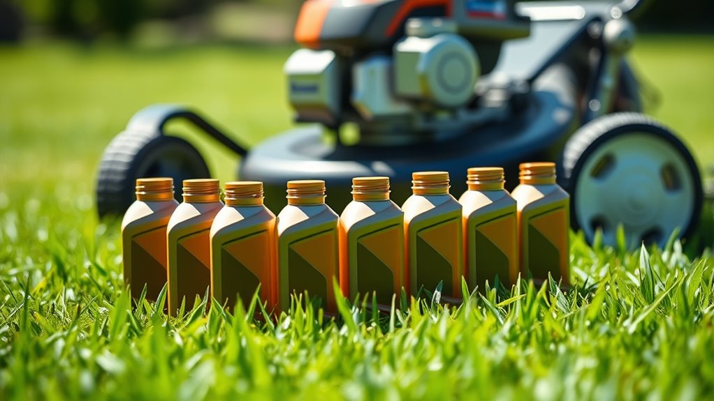 top lawn mower oils