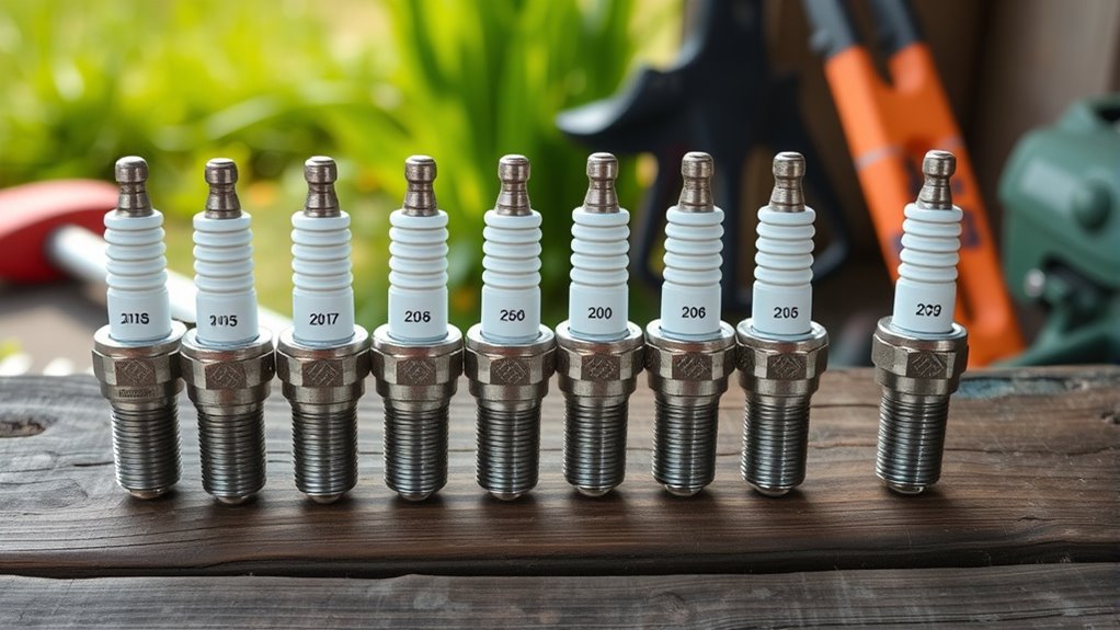 top lawn mower spark plugs