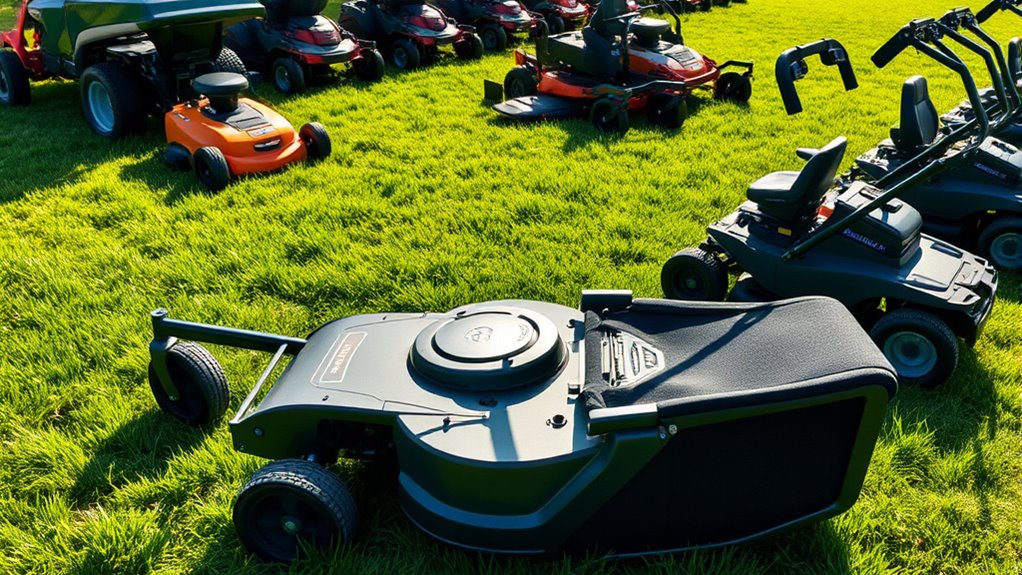 top lawn mowers for comfort