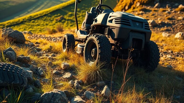 top lawn mowers for rough terrain