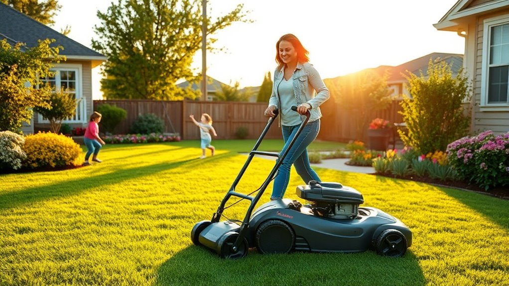 top lawn mowers for single moms