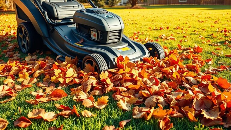 top leaf mulching lawn mowers