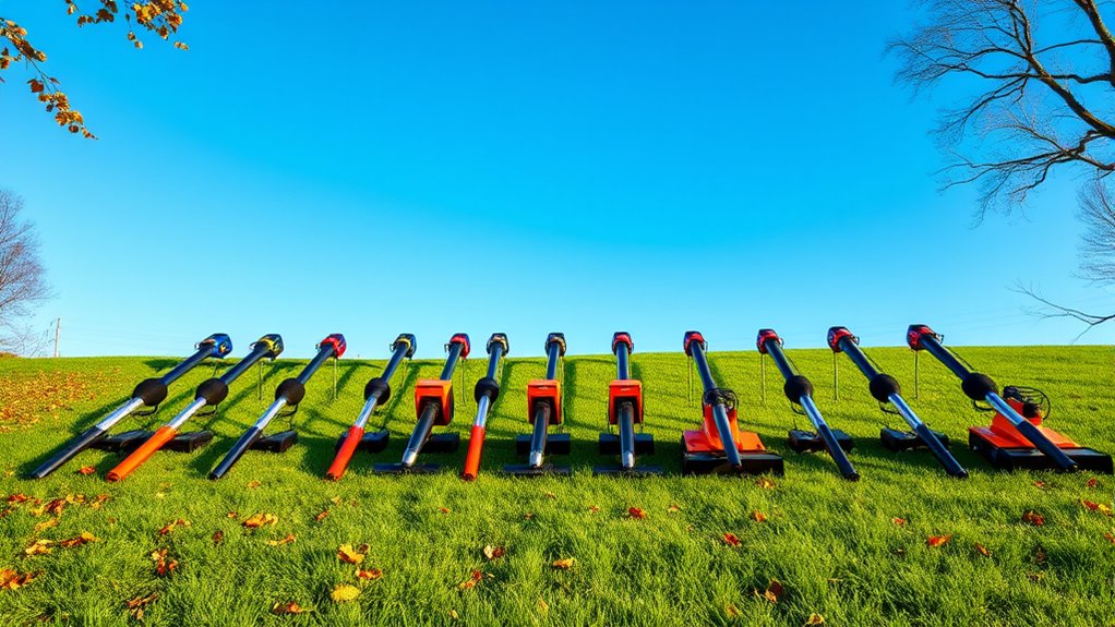 top leaf vacuum blower mulchers