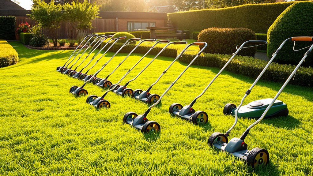 top manual lawn mowers